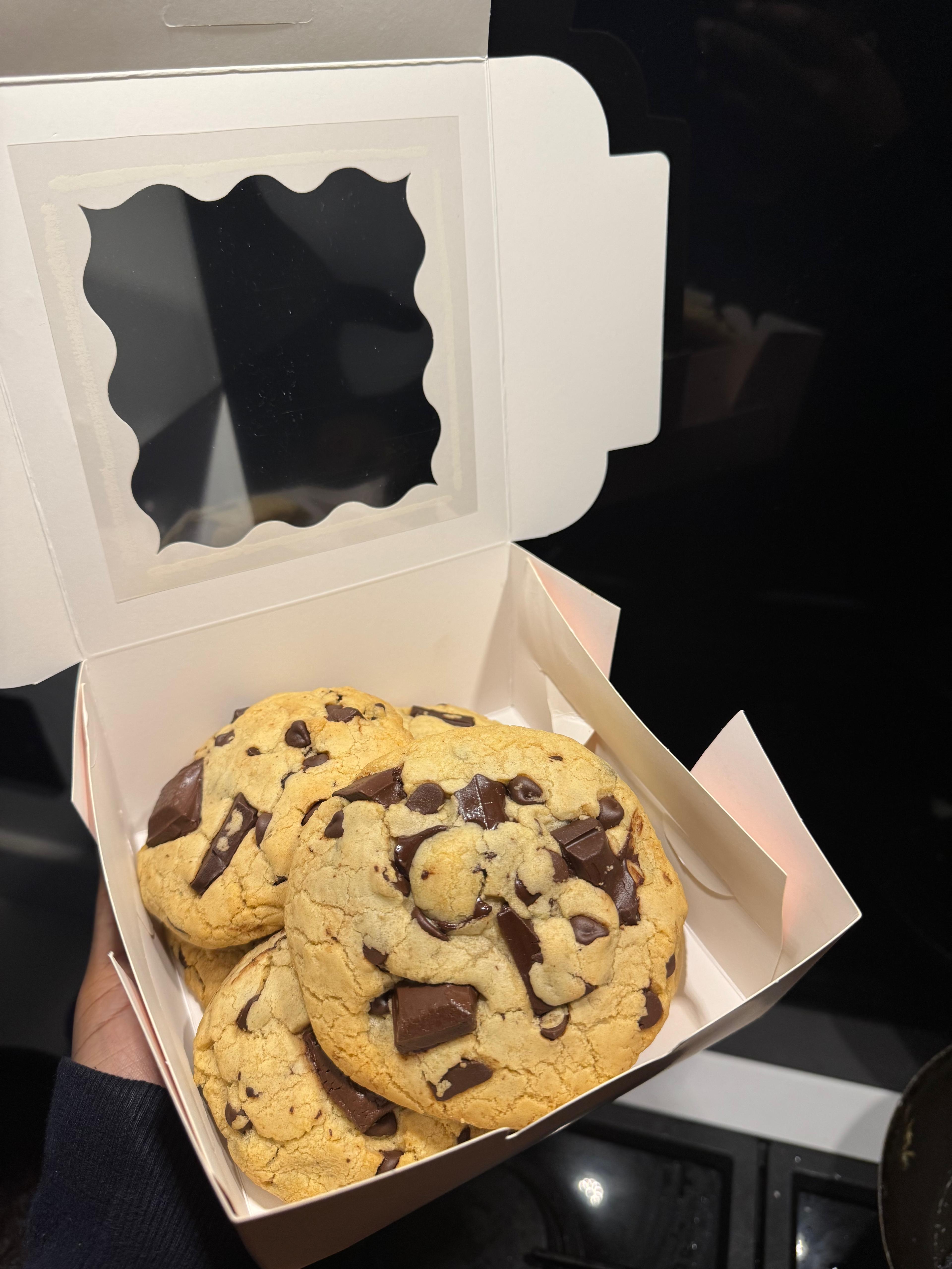 Boxed cookies