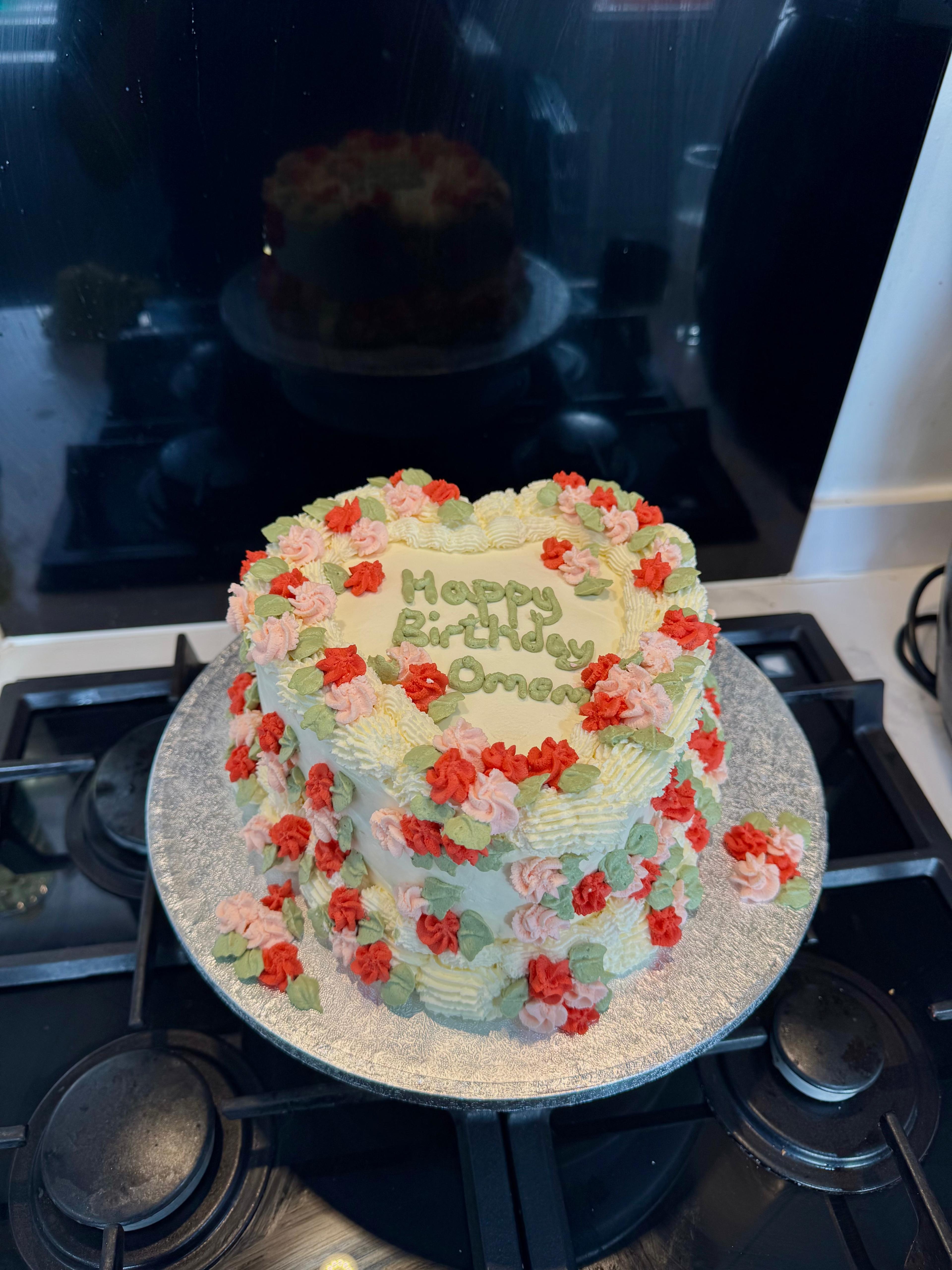 Poison Ivy themed cake